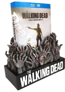 The Walking Dead (Complete Season 3) - 5-Disc Box Set & Figure Of Hands (Blu-Ray)